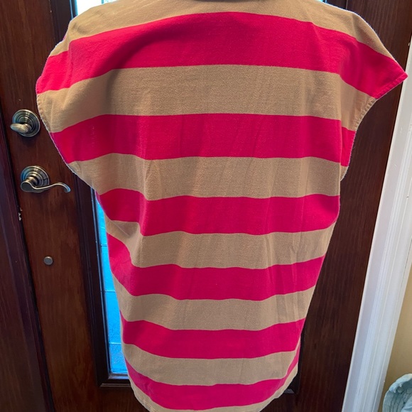 Maeve by Anthropologie sleeveless Pink & Tan Top size Medium - Picture 5 of 10